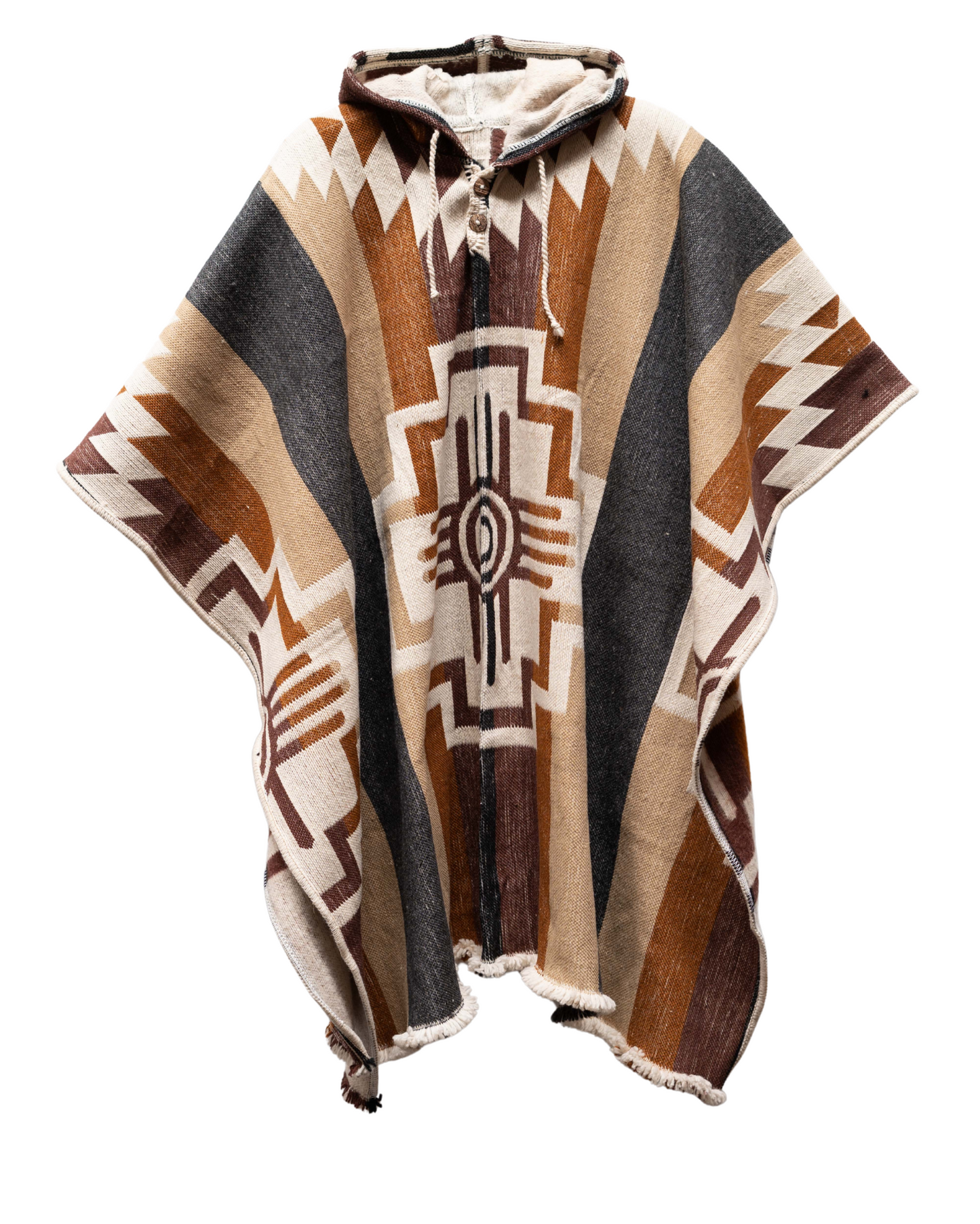 PONCHO PREMIUM LEÓN CON CAPUCHA