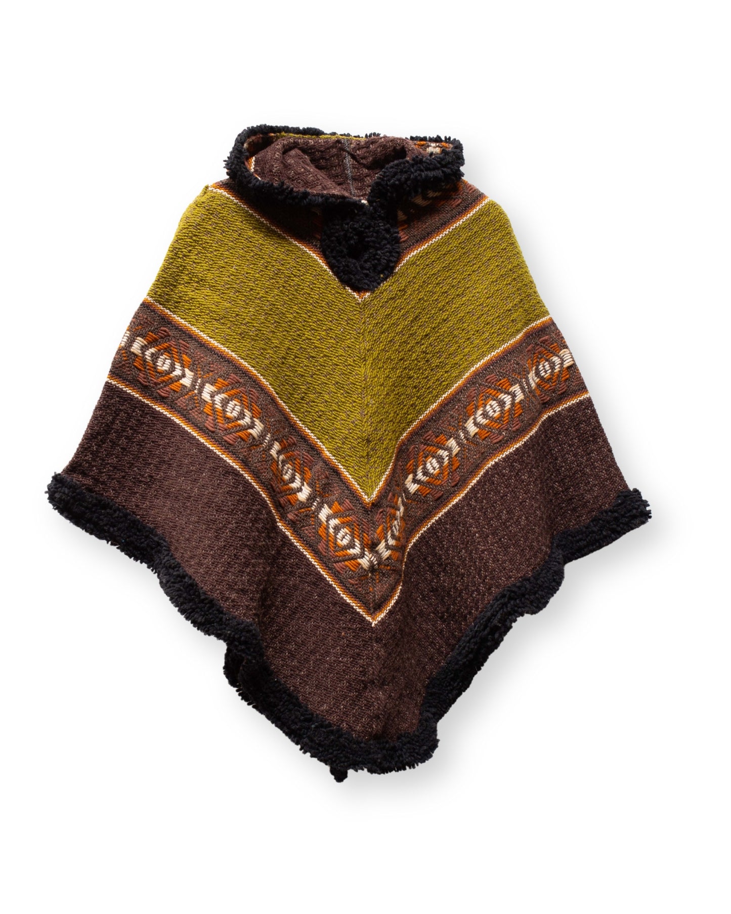 PONCHO PASCUA CON CAPUCHA