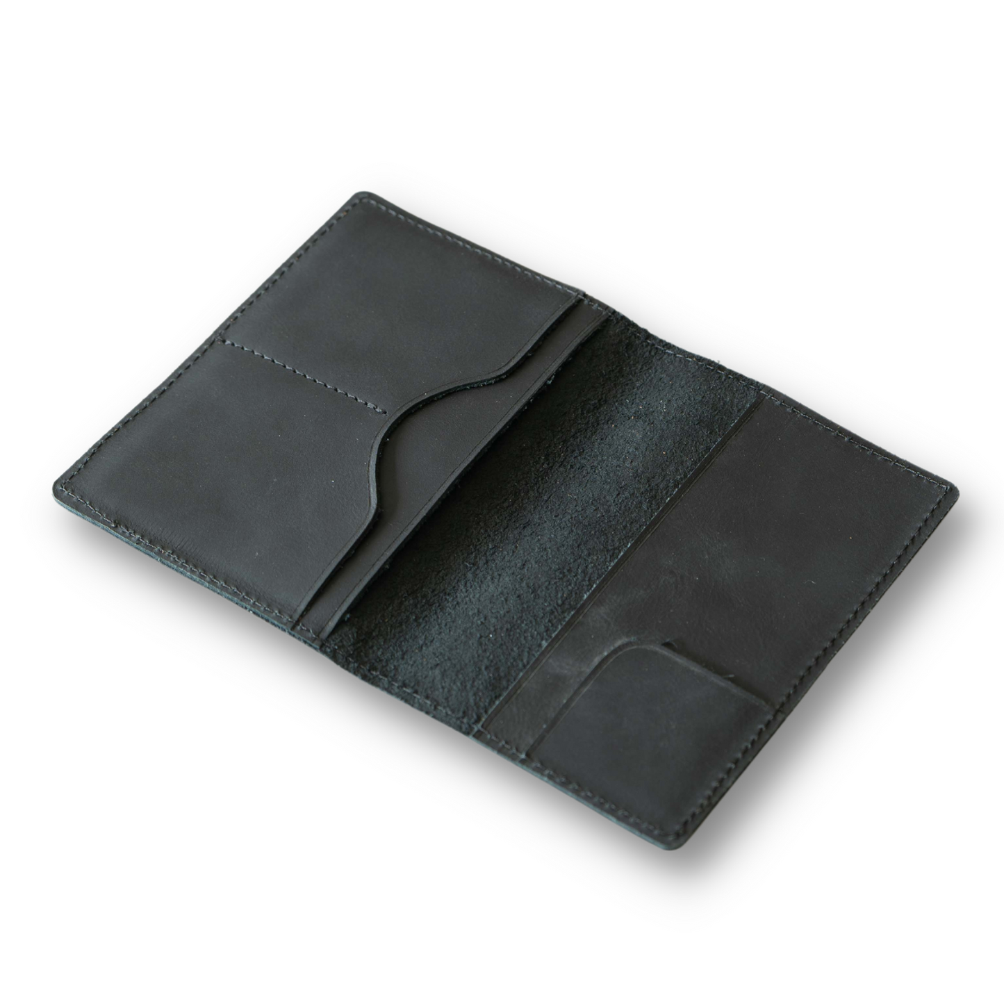 PORTAPASAPORTE NEGRO