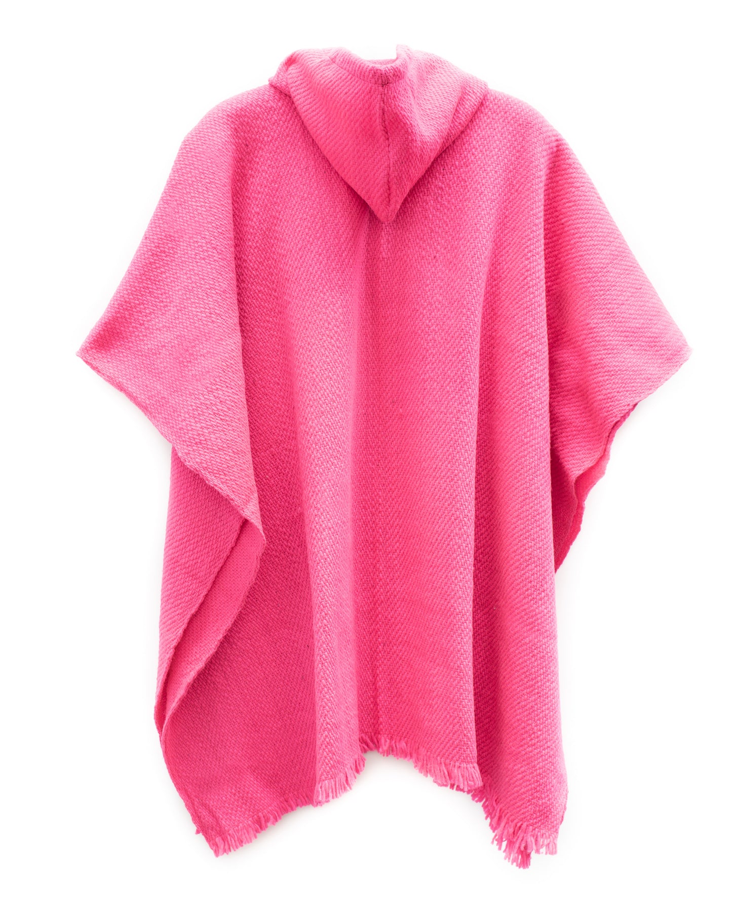 PONCHO CLÁSICO ROSA