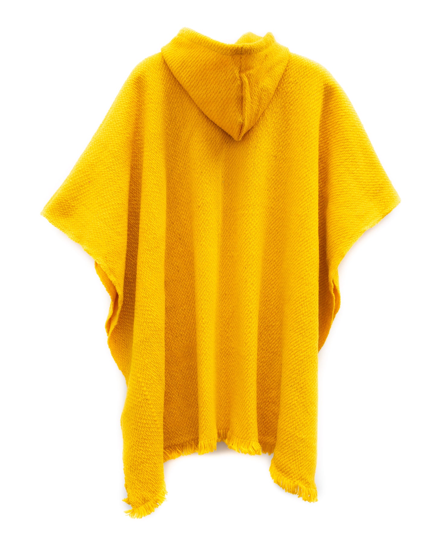PONCHO CLÁSICO AMARILLO