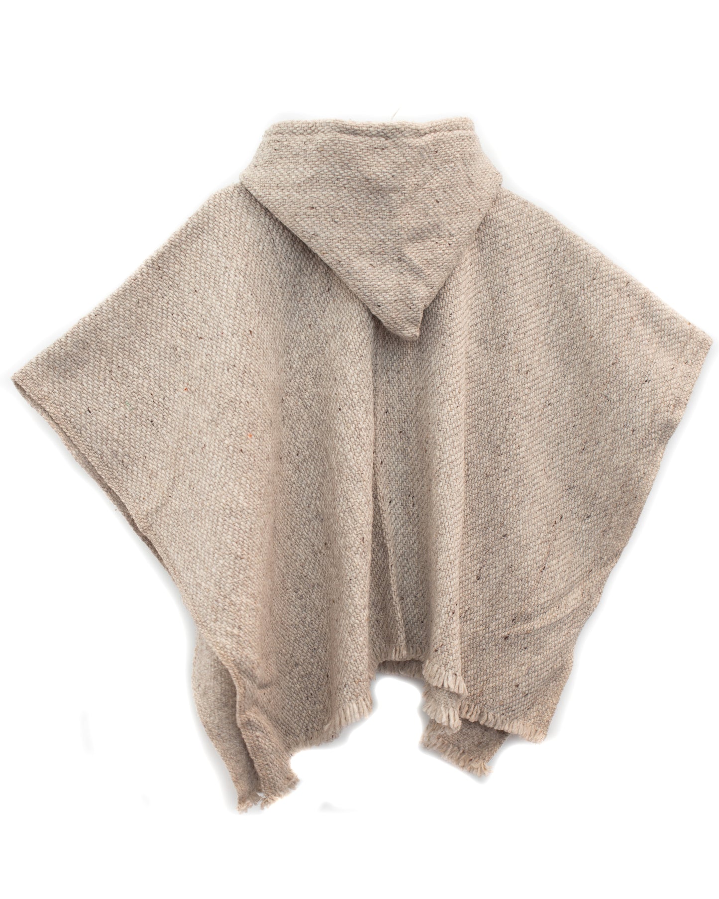 MINI PONCHO NIÑ@ NATURAL CRUDO
