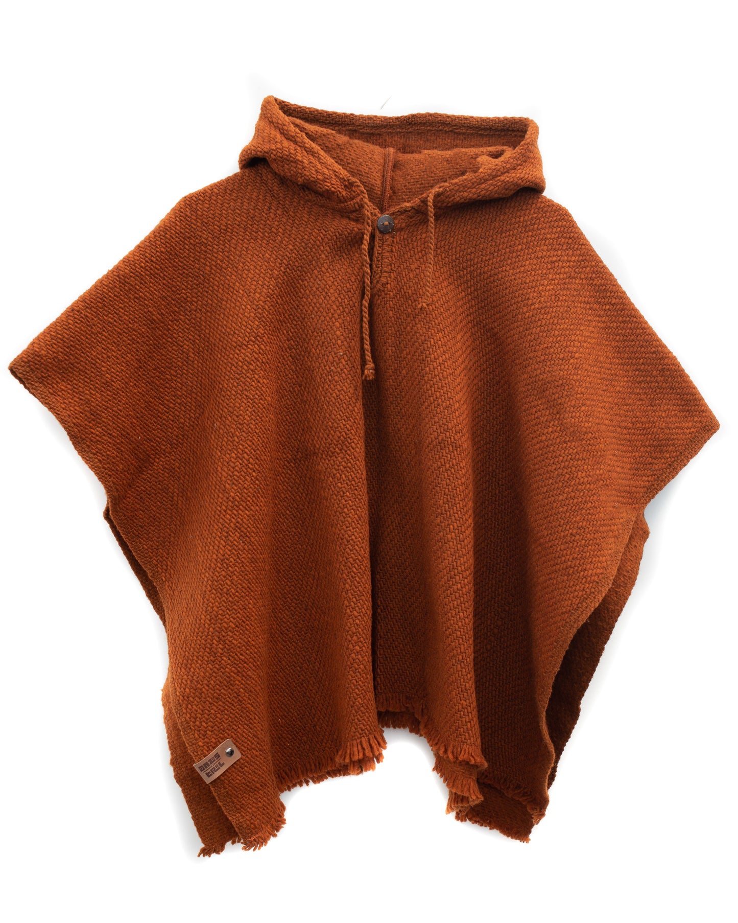 MINI PONCHO NIÑ@ TERRACOTA