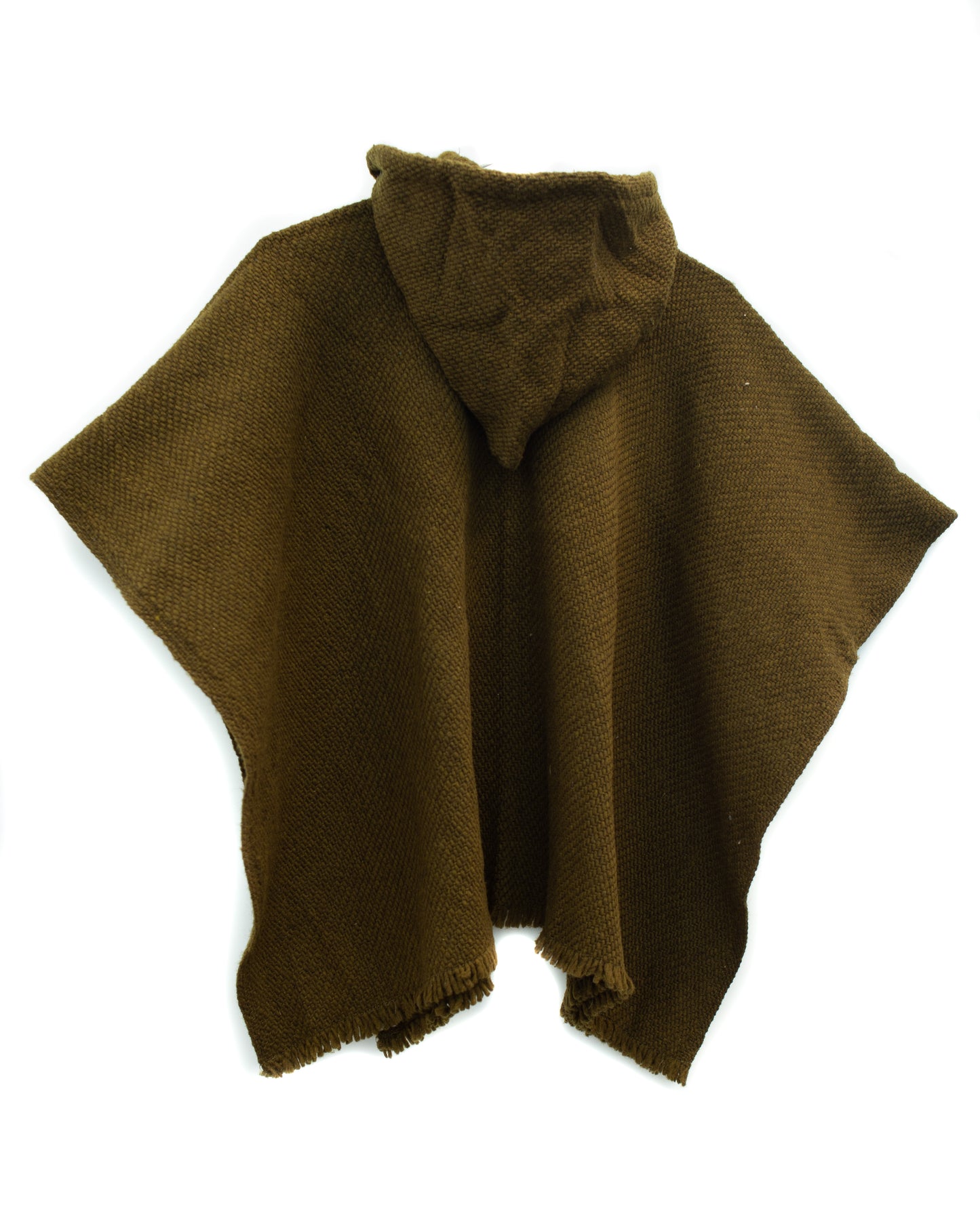 MINI PONCHO NIÑ@ VERDE OSCURO