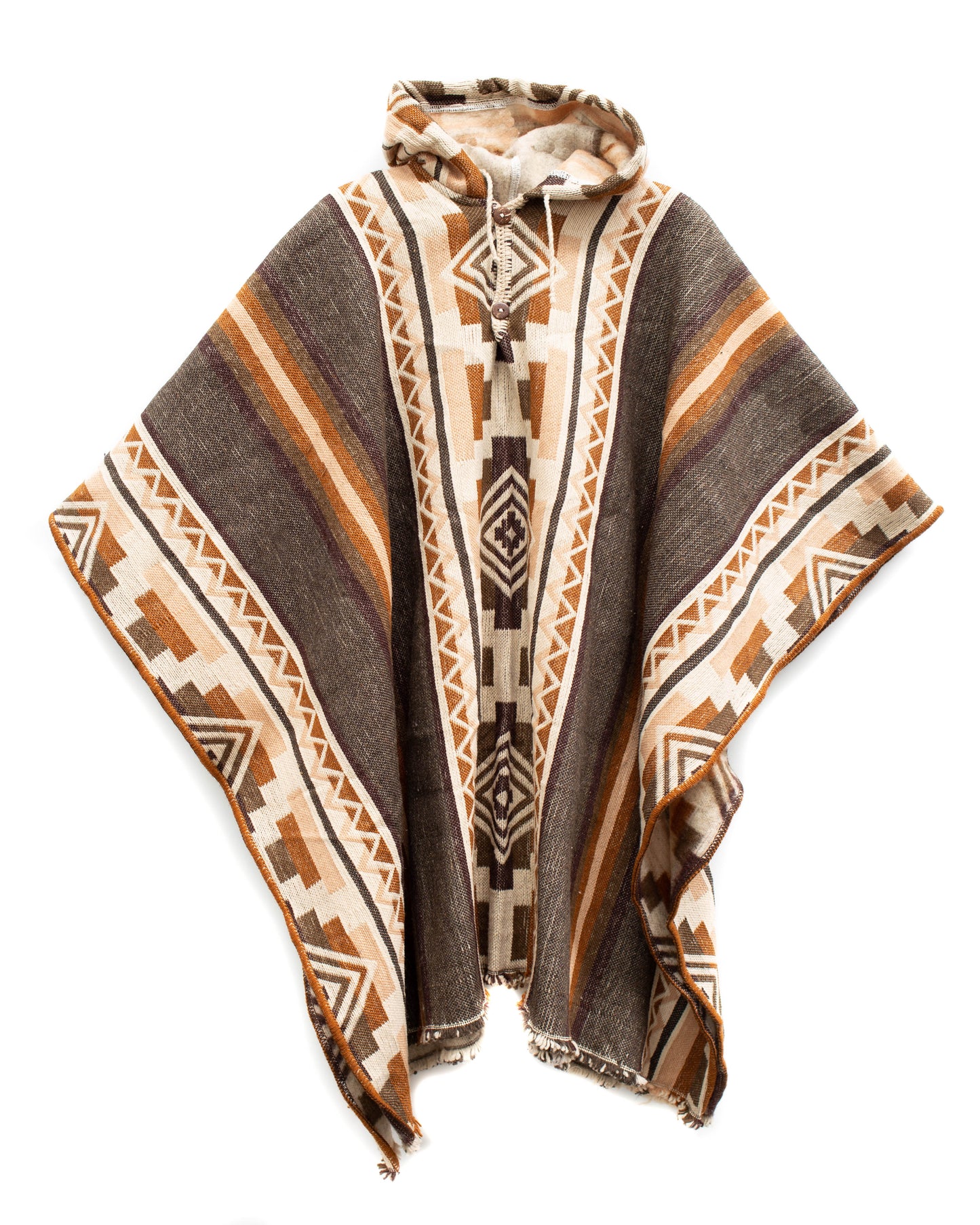 PONCHO PREMIUM MAHUIDA CON CAPUCHA