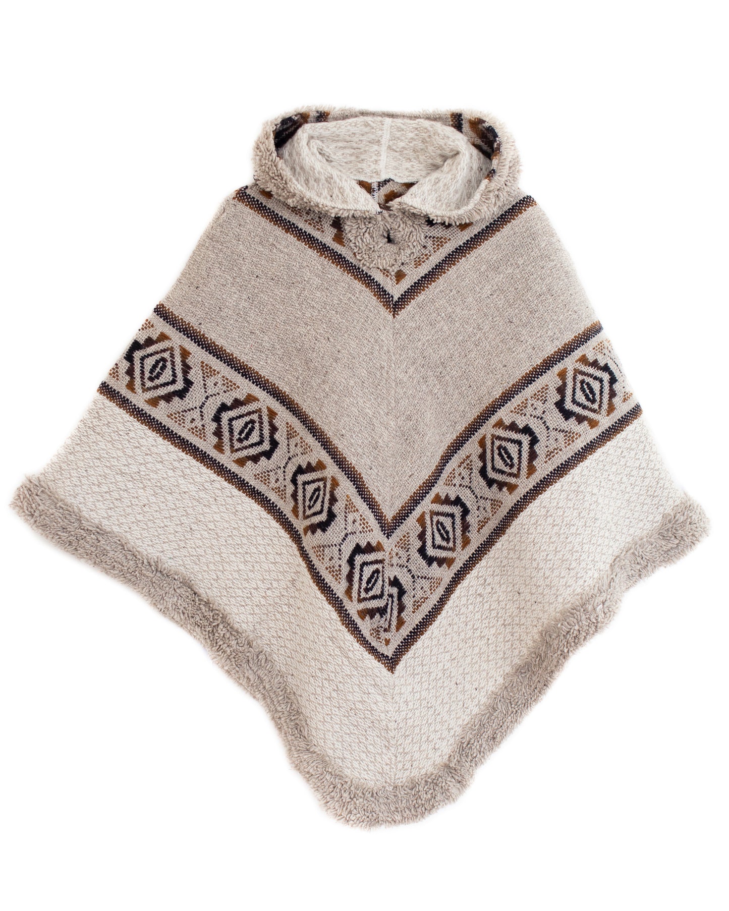 PONCHO VERGARA CON CAPUCHA