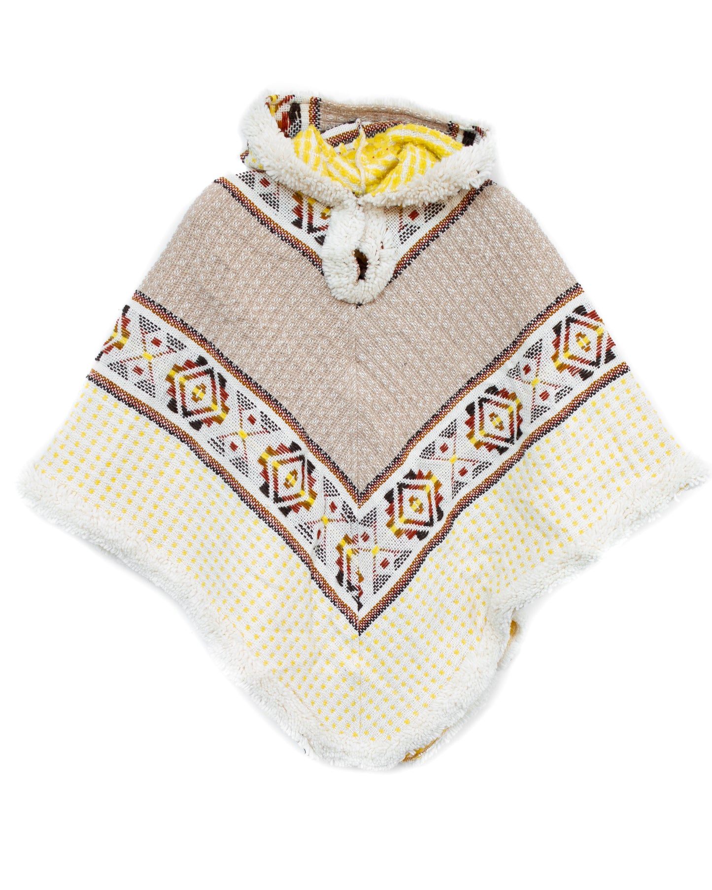 PONCHO CALLEUQUE CON CAPUCHA
