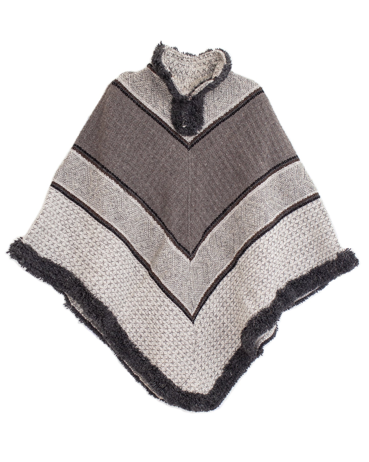 PONCHO PIGA CON CAPUCHA