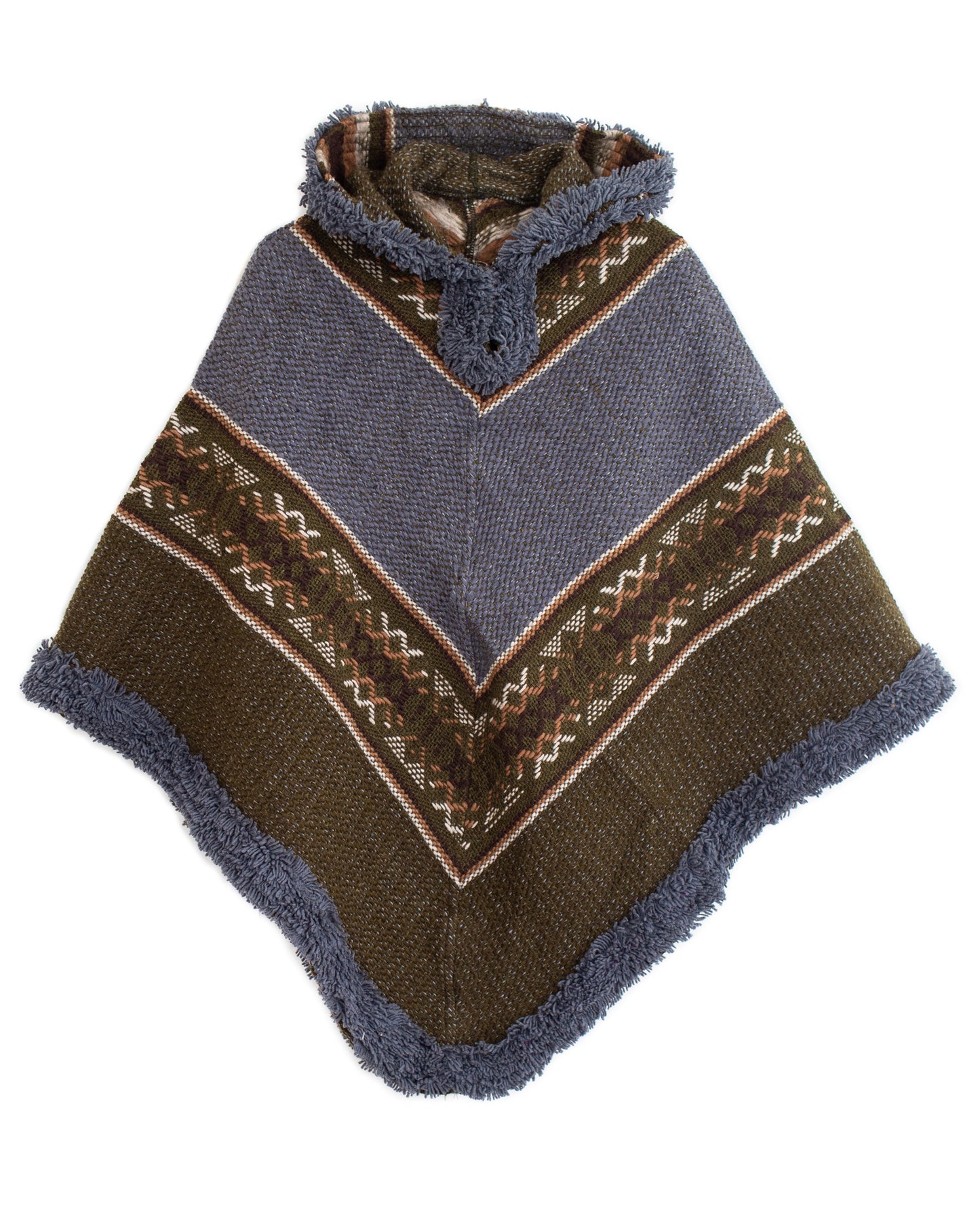 PONCHO PURAPEL CON CAPUCHA