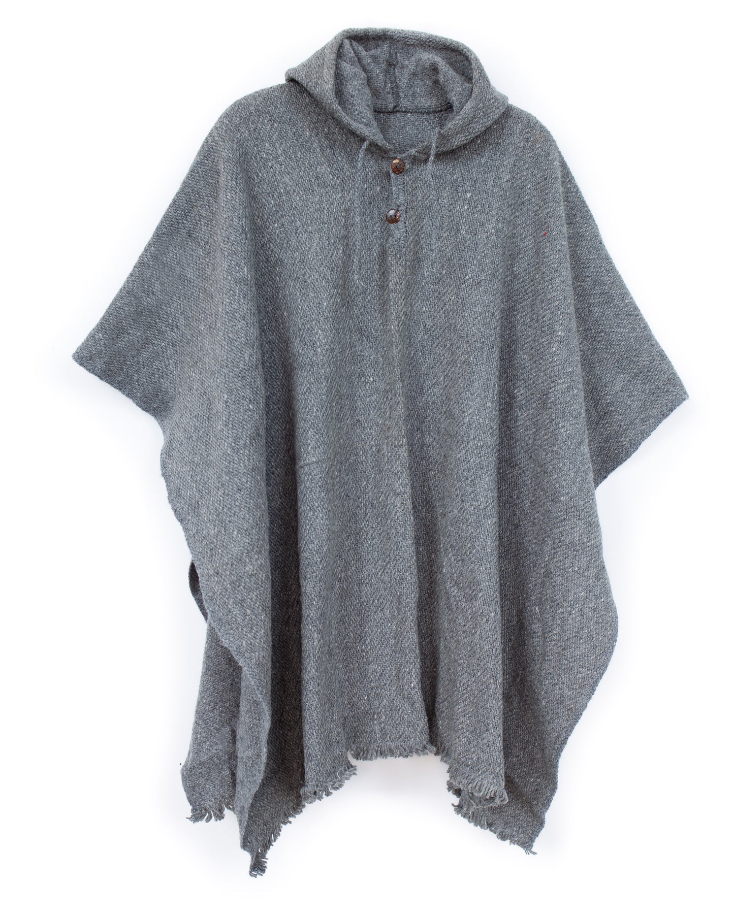 PONCHO CLÁSICO GRIS