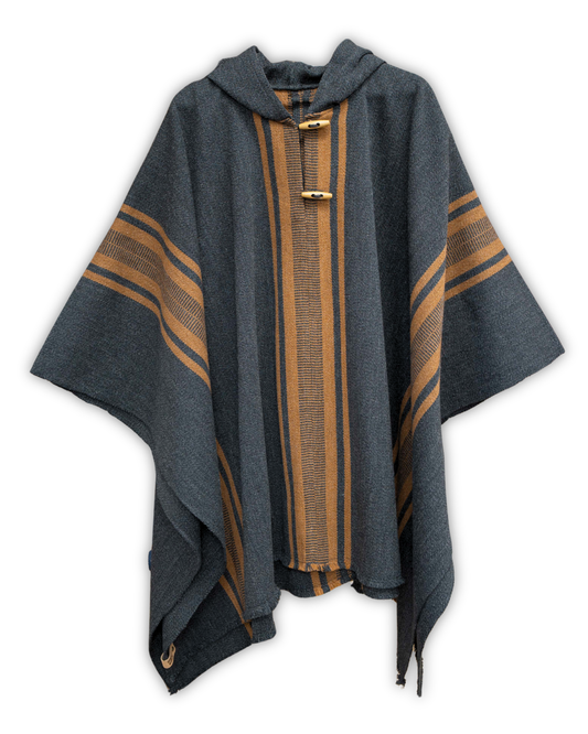 PONCHO MARENGO CAFÉ - ALPACA