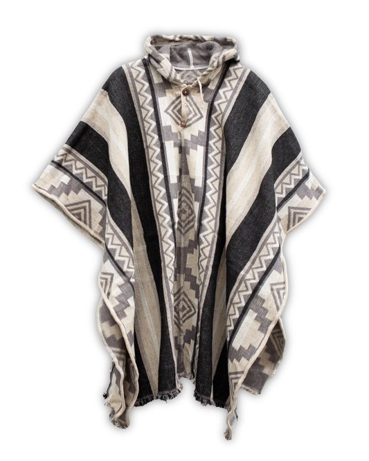 PONCHO PREMIUM LICANCABUR CON CAPUCHA