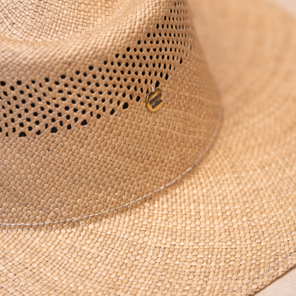 SOMBRERO PAJA TOQUILLA AUSTRALIANO HABANO CALADO