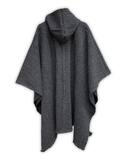 PONCHO PREMIUM MARENGO-BLANCO