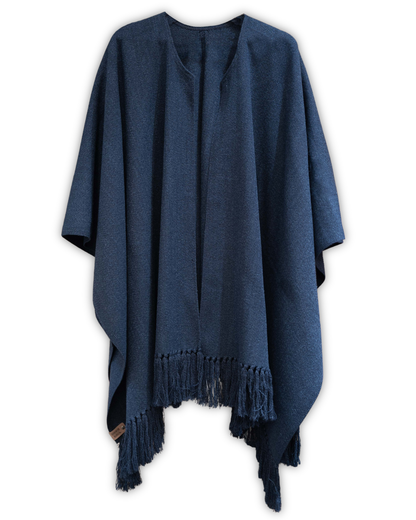 RUANA AZUL - ALPACA