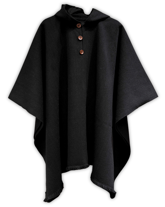 PONCHO NEGRO - ALPACA