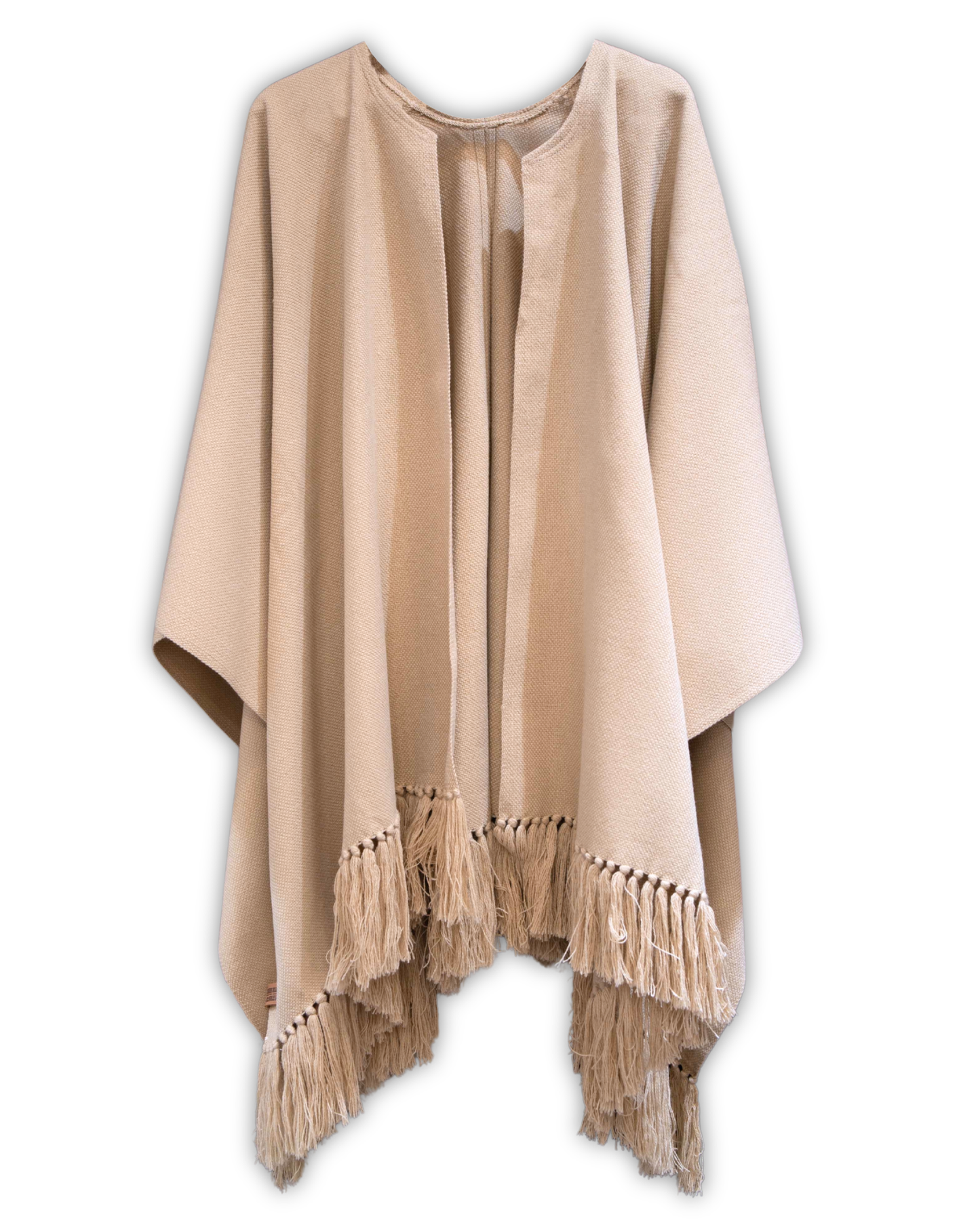RUANA BEIGE - ALPACA