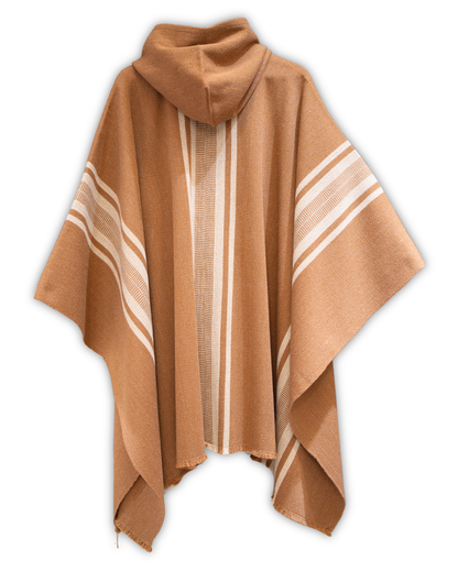 PONCHO CAMEL BEIGE - ALPACA