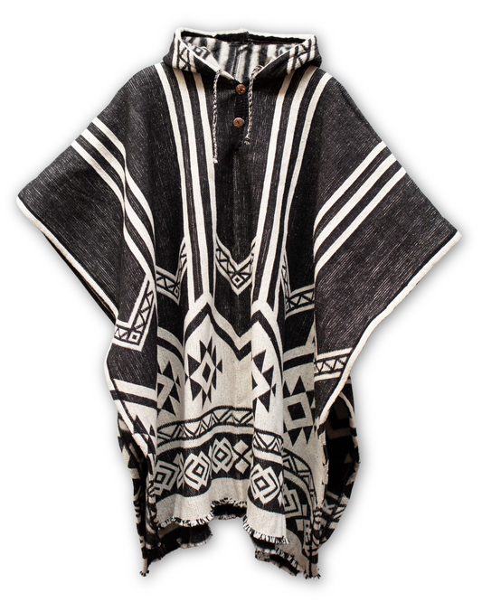 PONCHO PREMIUM MAHUIDA CON CAPUCHA