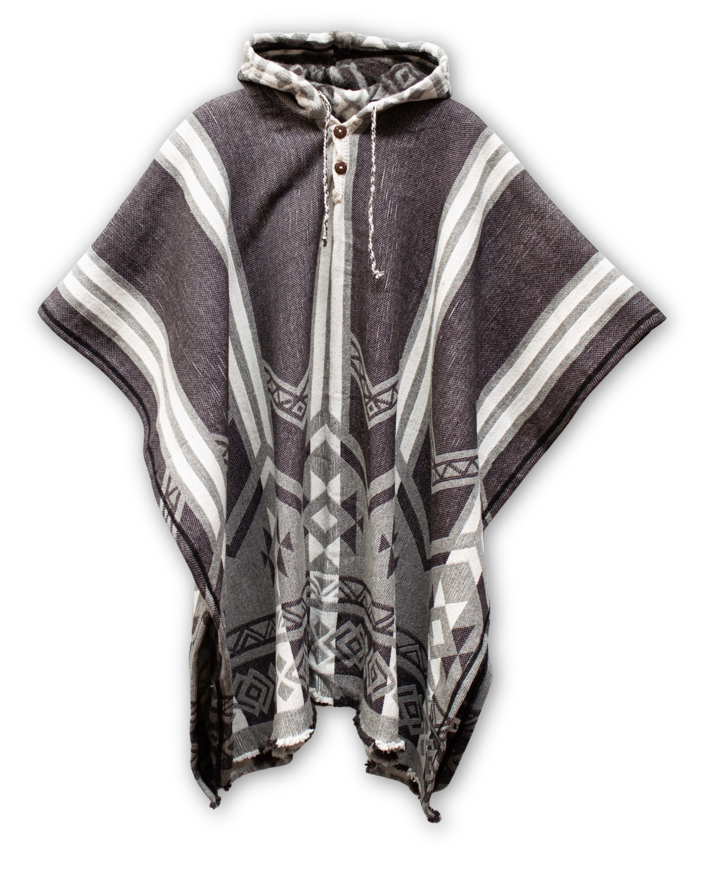 PONCHO PREMIUM HUARA CON CAPUCHA