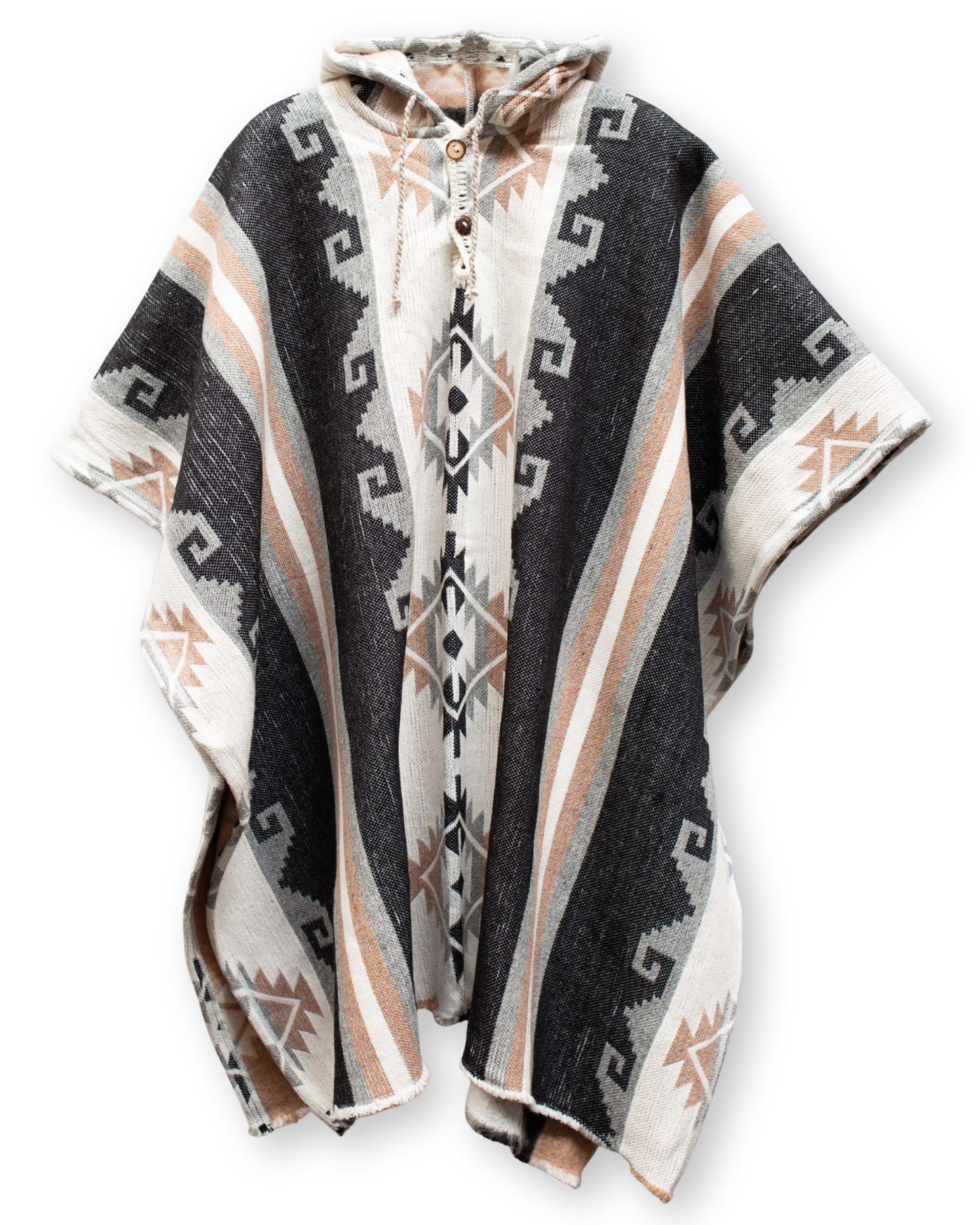 PONCHO PREMIUM ARENALES CON CAPUCHA