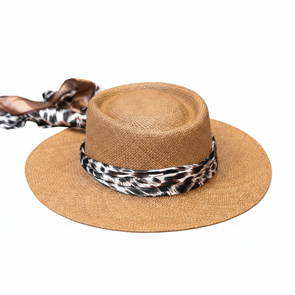 SOMBRERO PAJA TOQUILLA GAMBLER