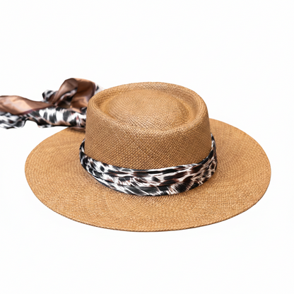 SOMBRERO PAJA TOQUILLA GAMBLER