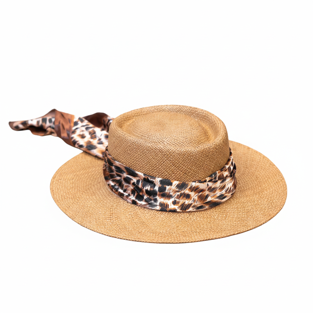 SOMBRERO PAJA TOQUILLA GAMBLER