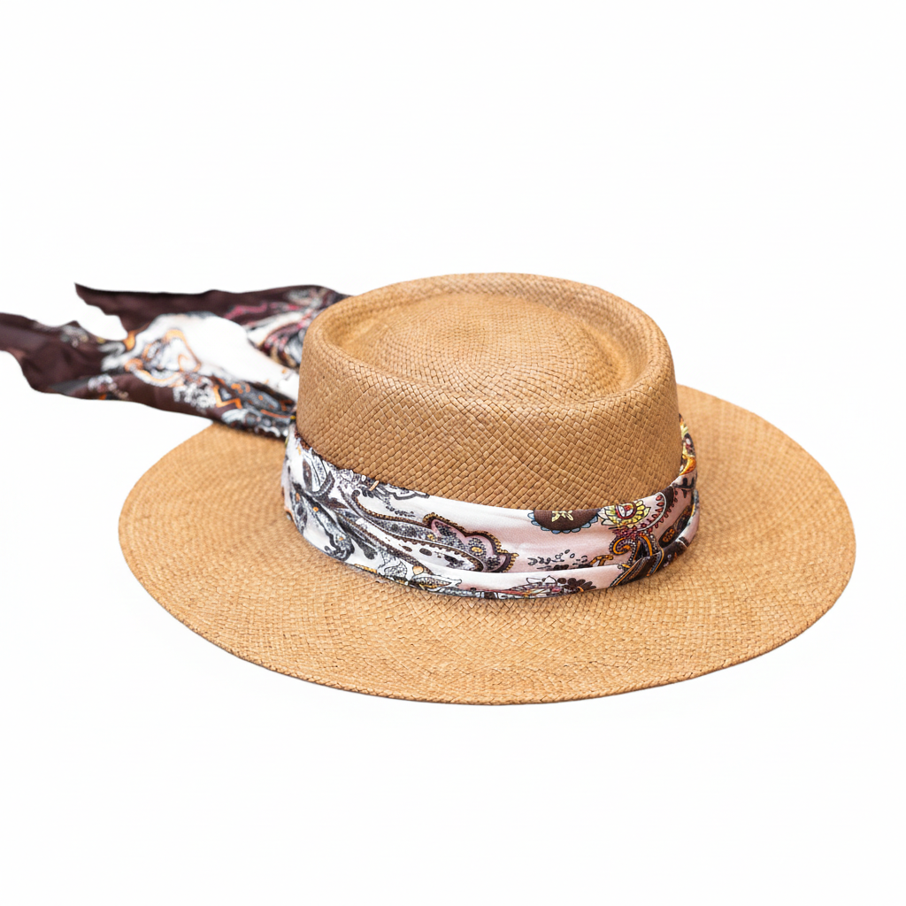 SOMBRERO PAJA TOQUILLA GAMBLER