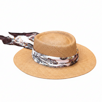 SOMBRERO PAJA TOQUILLA GAMBLER