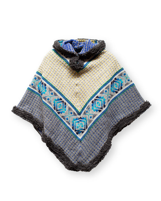 PONCHO AZOPARDO CON CAPUCHA