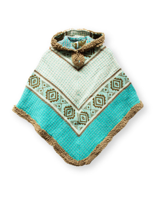 PONCHO CIPRESES CON CAPUCHA