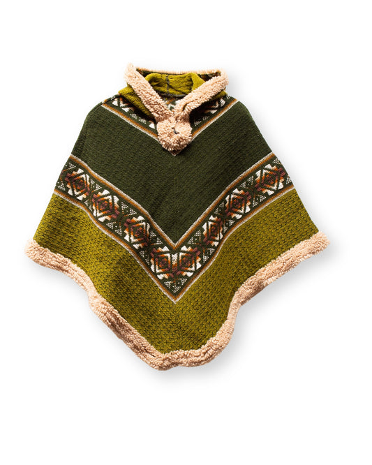 PONCHO MAULE CON CAPUCHA