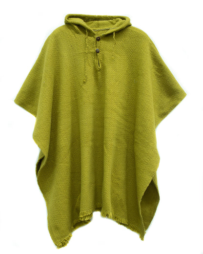 PONCHO CLÁSICO VERDE