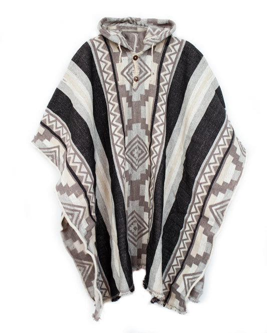 PONCHO PREMIUM LICANCABUR CON CAPUCHA