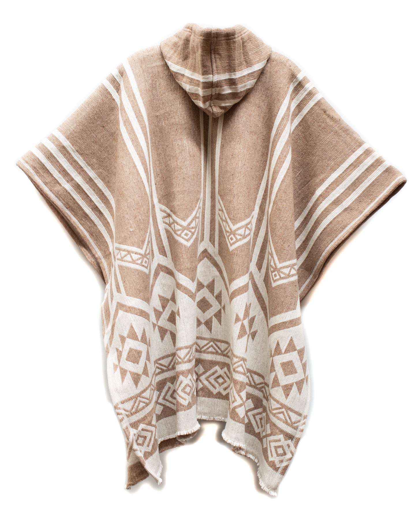 PONCHO PREMIUM LLAIMA CON CAPUCHA