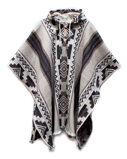 PONCHO PREMIUM POMERAPE CON CAPUCHA