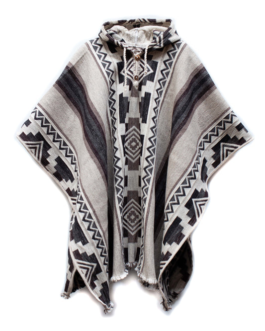 PONCHO PREMIUM POMERAPE CON CAPUCHA