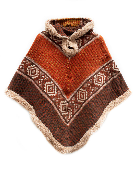 PONCHO GOICHEL CON CAPUCHA