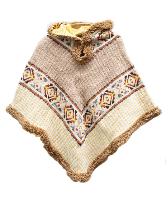 PONCHO BUDI CON CAPUCHA