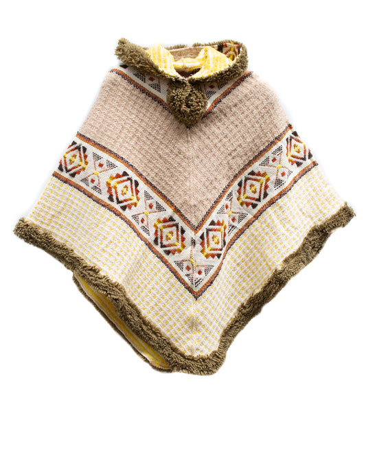 PONCHO HUASCO CON CAPUCHA
