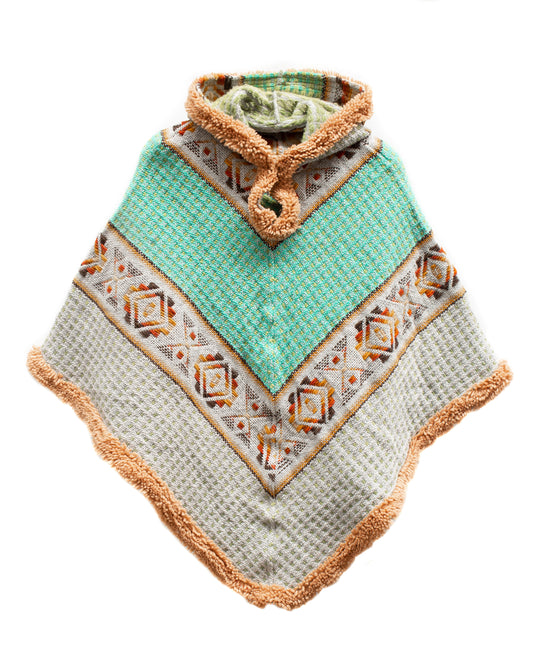 PONCHO ELQUI CON CAPUCHA