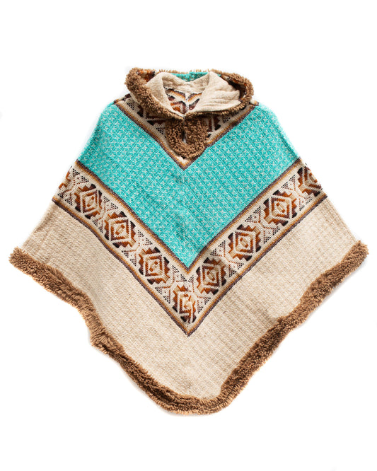 PONCHO CUACUA CON CAPUCHA