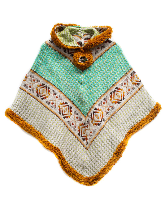 PONCHO ÑADIS CON CAPUCHA