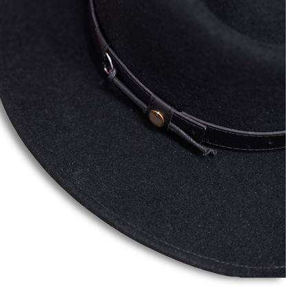 SOMBRERO NEGRO DE LANA