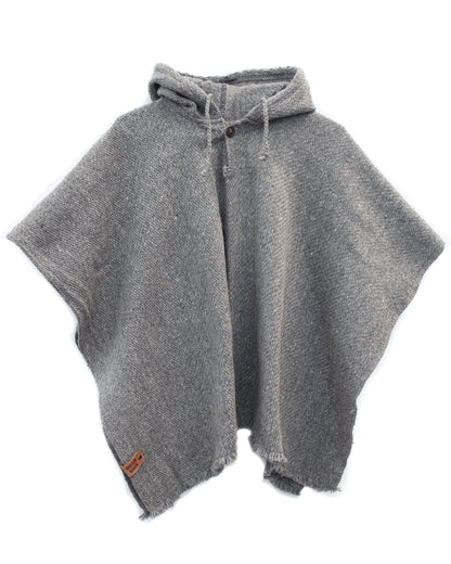 MINI PONCHO NIÑ@ GRIS