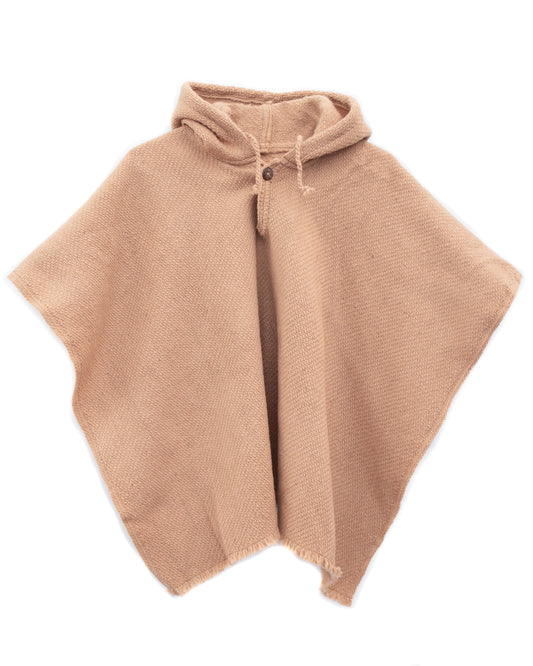 MINI PONCHO NIÑ@ ROSA CLARO