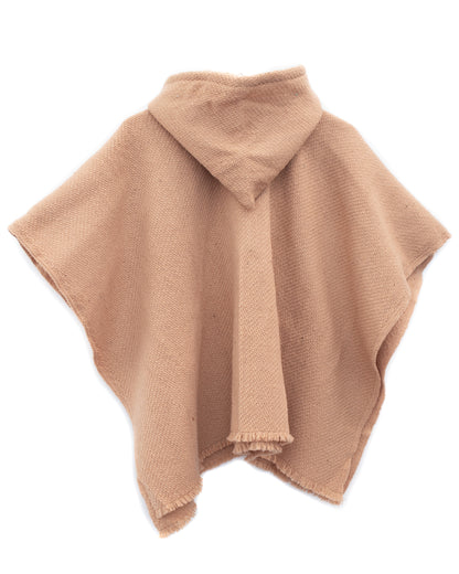 MINI PONCHO NIÑ@ ROSA CLARO