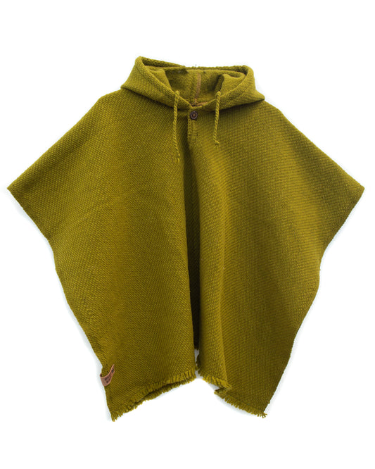 MINI PONCHO NIÑ@ VERDE