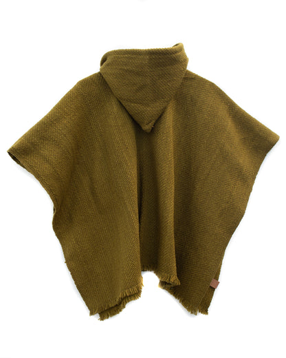 MINI PONCHO NIÑ@ VERDE OLIVO